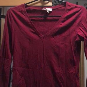 Two long sleeved v-neck tops!